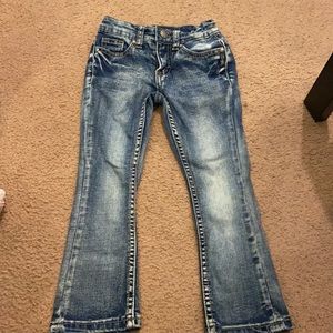 Girls Silver Jeans